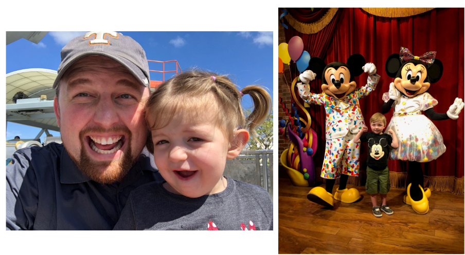 Taking child with CHD to Disney World to meet Mickey Mouse.