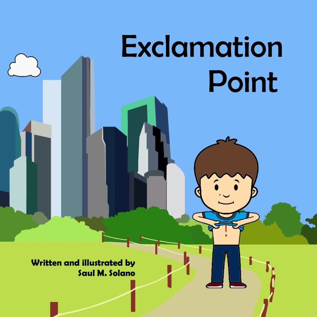 Children's book about CHD called Exclamation Point.